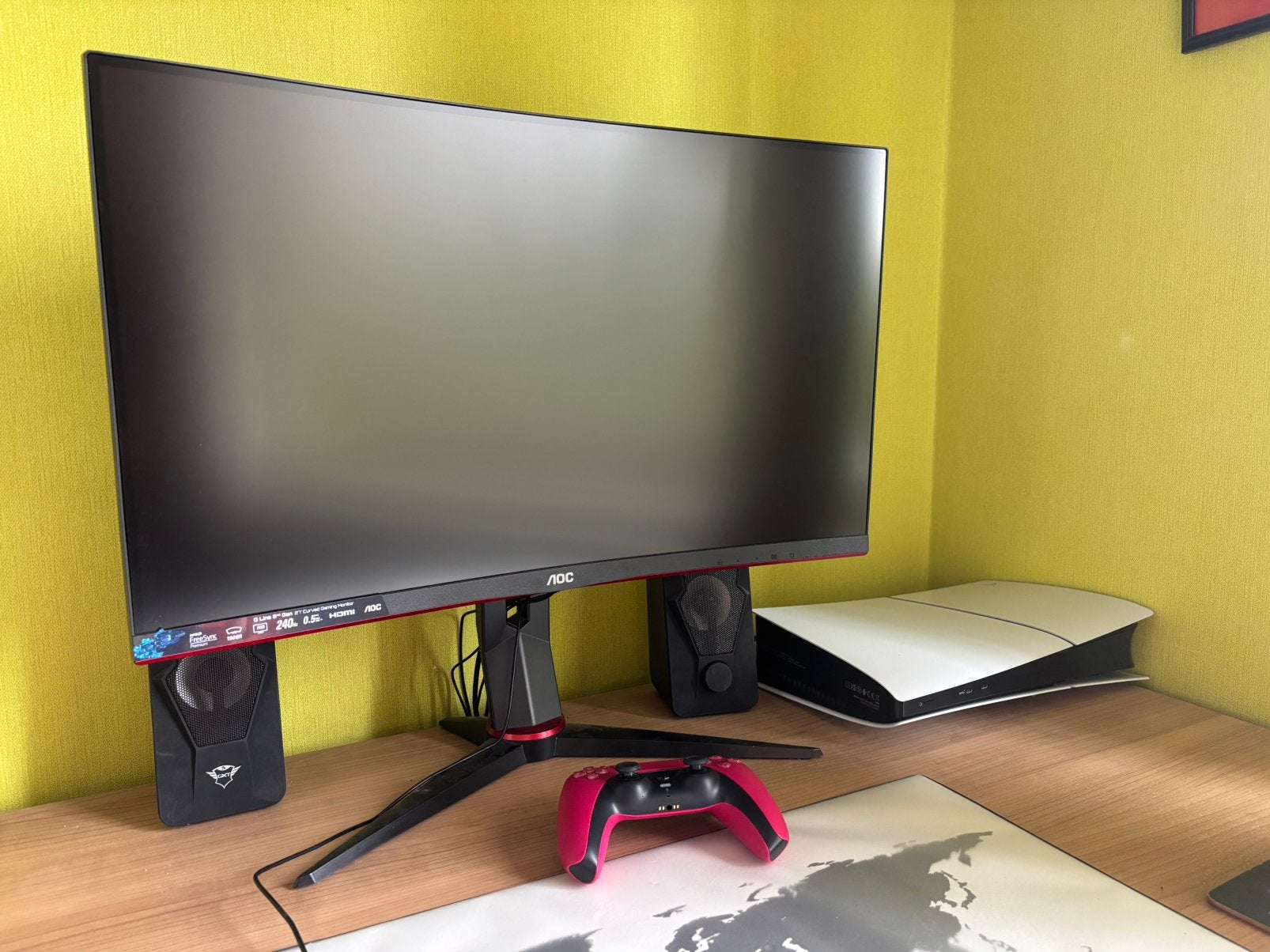Ps5 + game monitor + speakersp, Computers en Software, Monitoren, Ophalen, Zo goed als nieuw