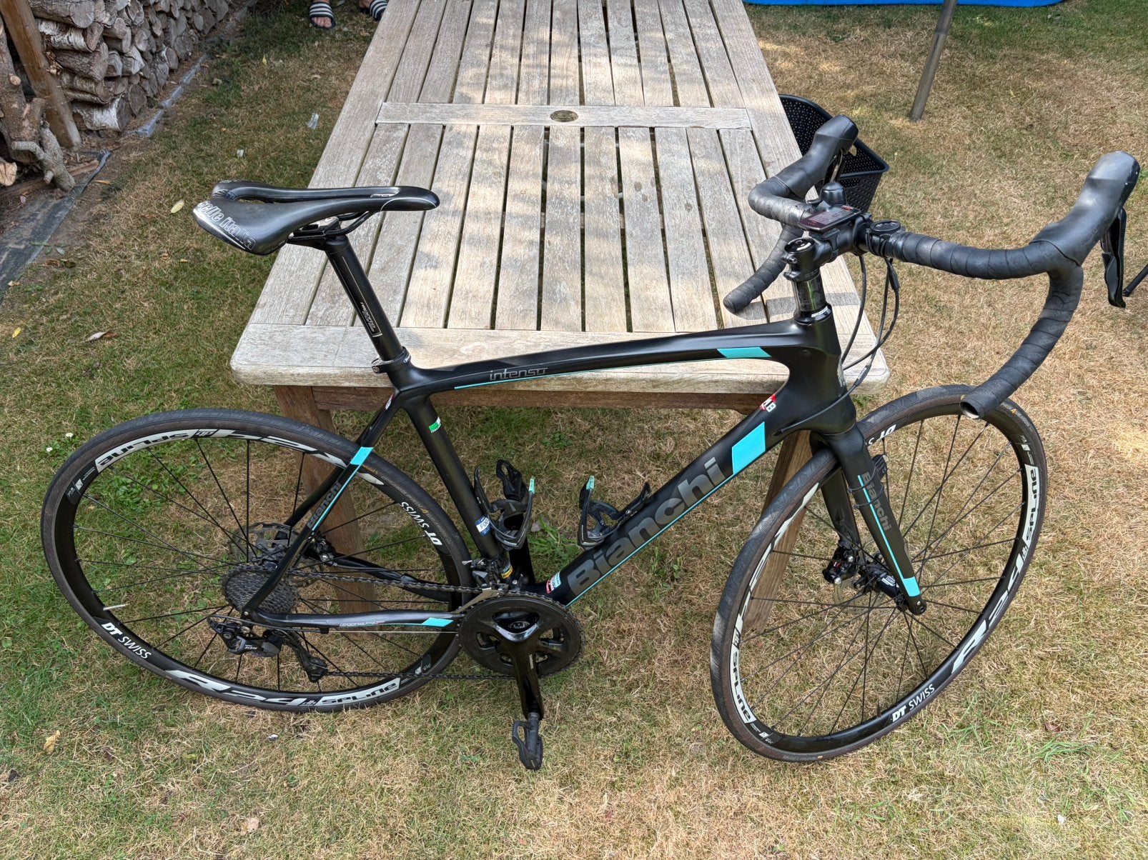 BIANCHI Racefiets, Fietsen en Brommers, Fietsen | Racefietsen, Ophalen, Gebruikt, Carbon, Heren