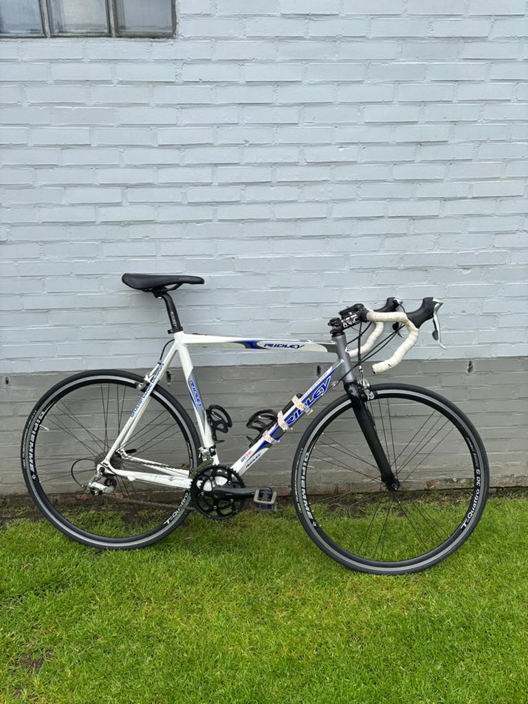 Ridley koersfiets - maat 54, Fietsen en Brommers, Ophalen, Gebruikt, Velgrem, 15 tot 20 versnellingen
