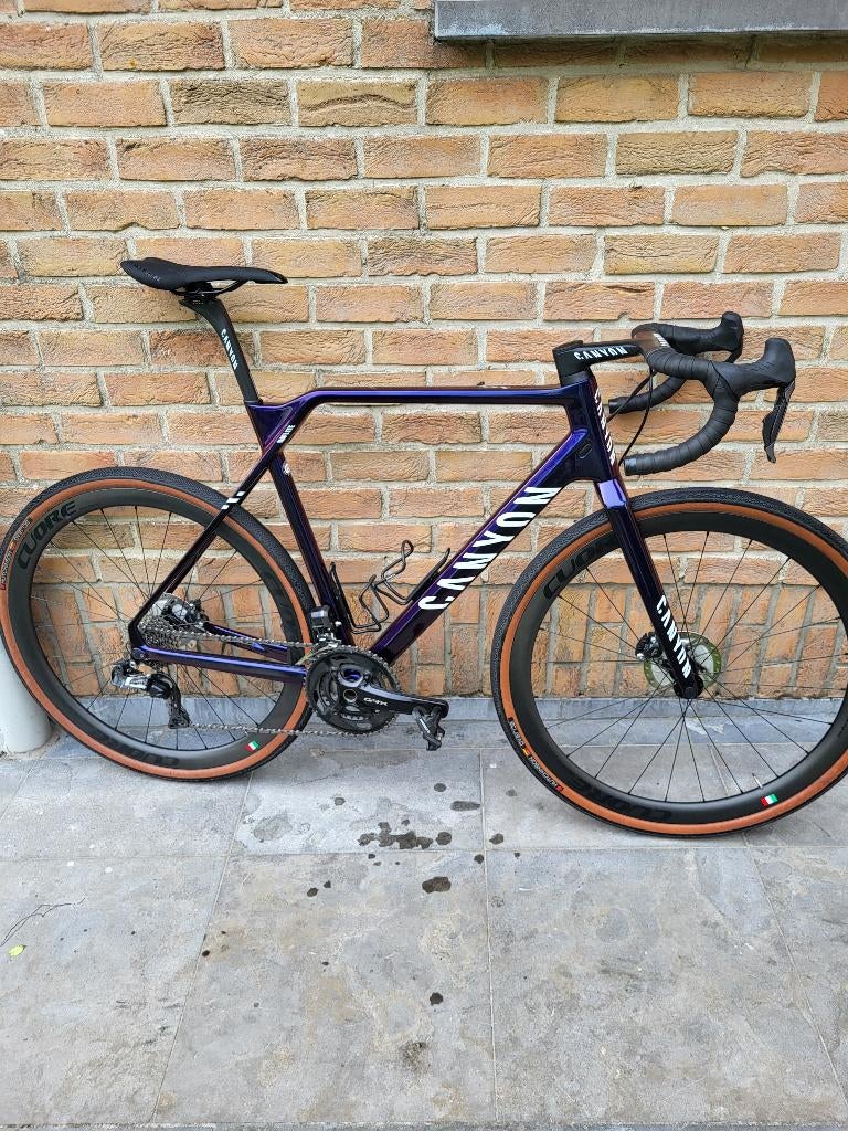 Canyon inflite cfr, Fietsen en Brommers, Fietsen | Racefietsen, Ophalen, Gebruikt, Carbon