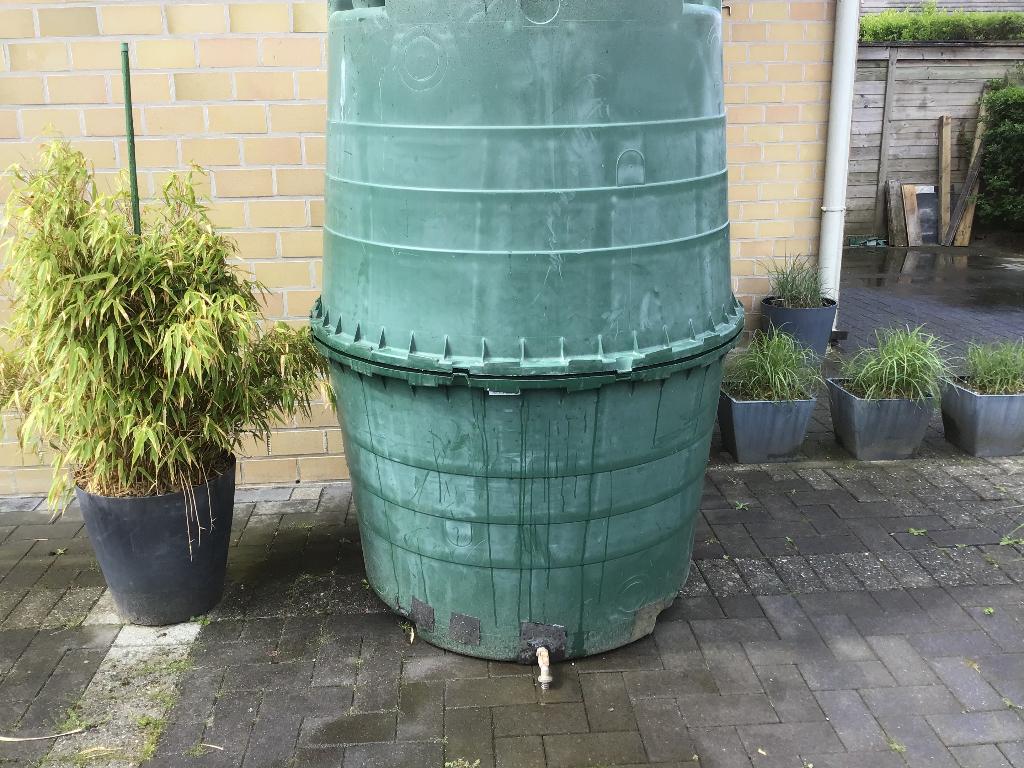 PVC ton, Tuin en Terras, Regentonnen, Ophalen, Gebruikt, Kunststof, Met kraantje