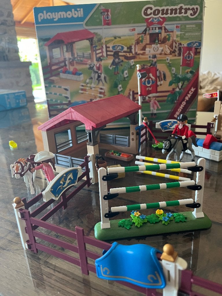 Playmobil 70337 Country Grote Wedstrijdpiste, Complete set, Overige typen, Ophalen of Verzenden, Zo goed als nieuw