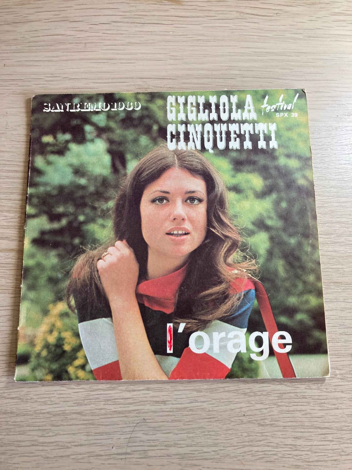 Gigliola cinquette - l orage, Ophalen, Zo goed als nieuw