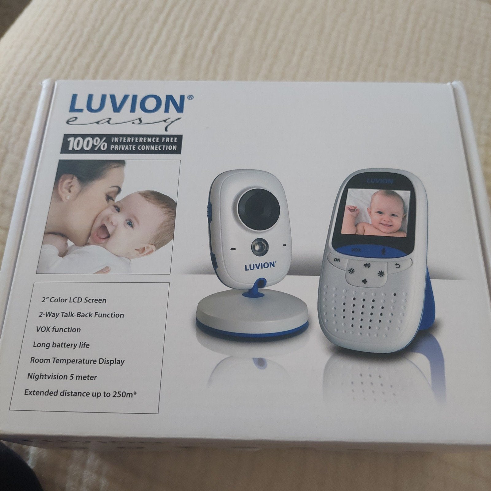 Luvion babyphone, Ophalen