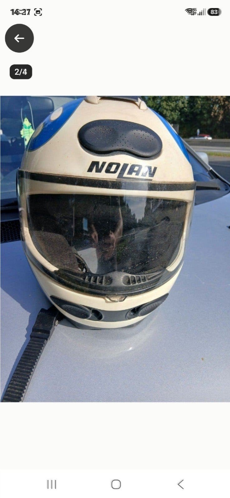 CASQUE INTEGRAL " NOLAN" TAILLE M PRIX 30 EUR, Enlèvement, Utilisé, Medium