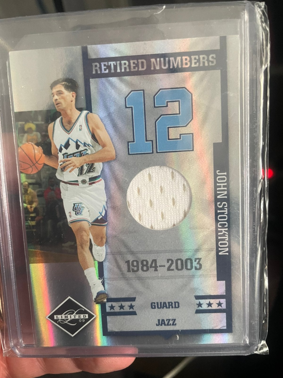 Patch maillot John Stockton 2009 /99, Enlèvement ou Envoi, Neuf, Image