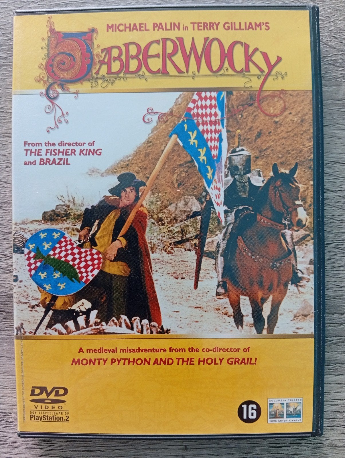 Jabberwocky komedie dvd monthy phyton, Bonusmateriaal, Vanaf 16 jaar, Duits, Ophalen of Verzenden