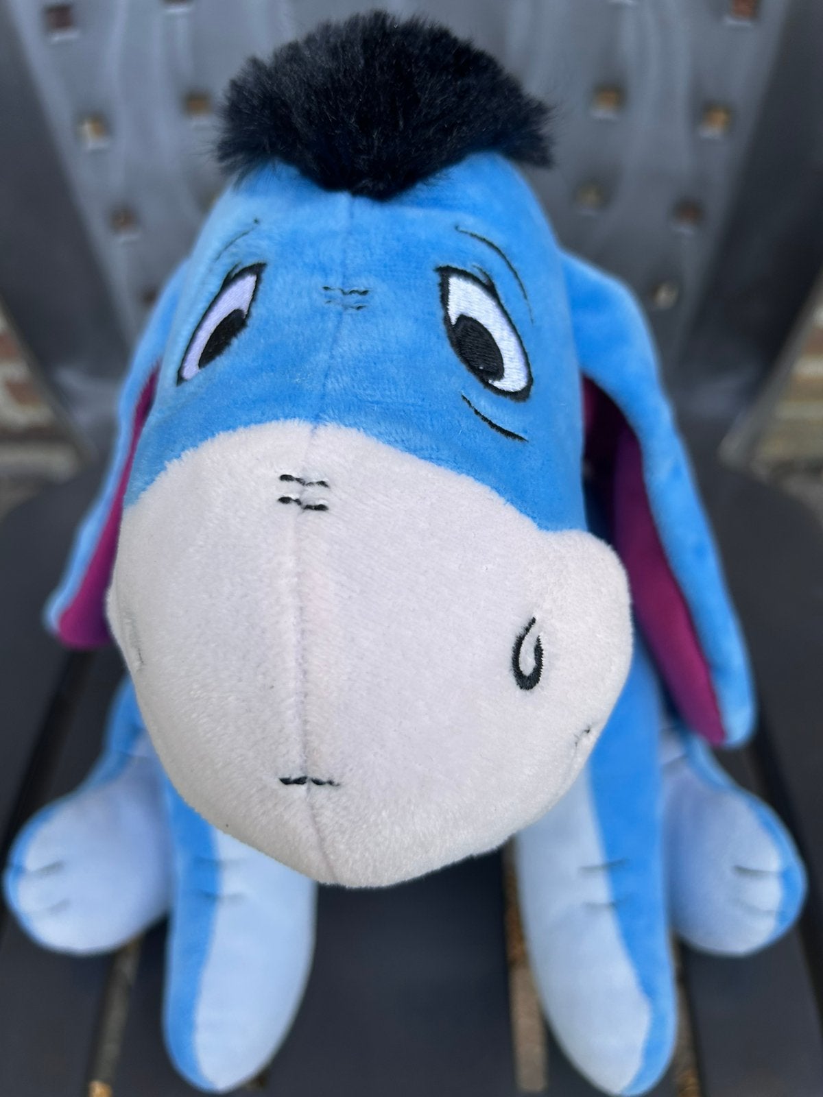 Eeyore van Winnie the Pooh met muziek, Kinderen en Baby's, Speelgoed | Knuffels en Pluche, Ophalen of Verzenden, Zo goed als nieuw