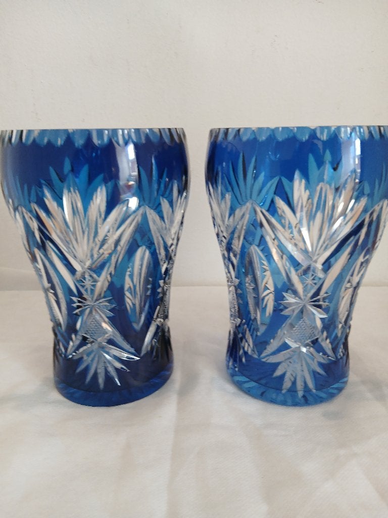 2 VASE RAISIN DE LEON LEDRU VAL SAINT LAMBERT 1926, Antiek en Kunst, Ophalen of Verzenden