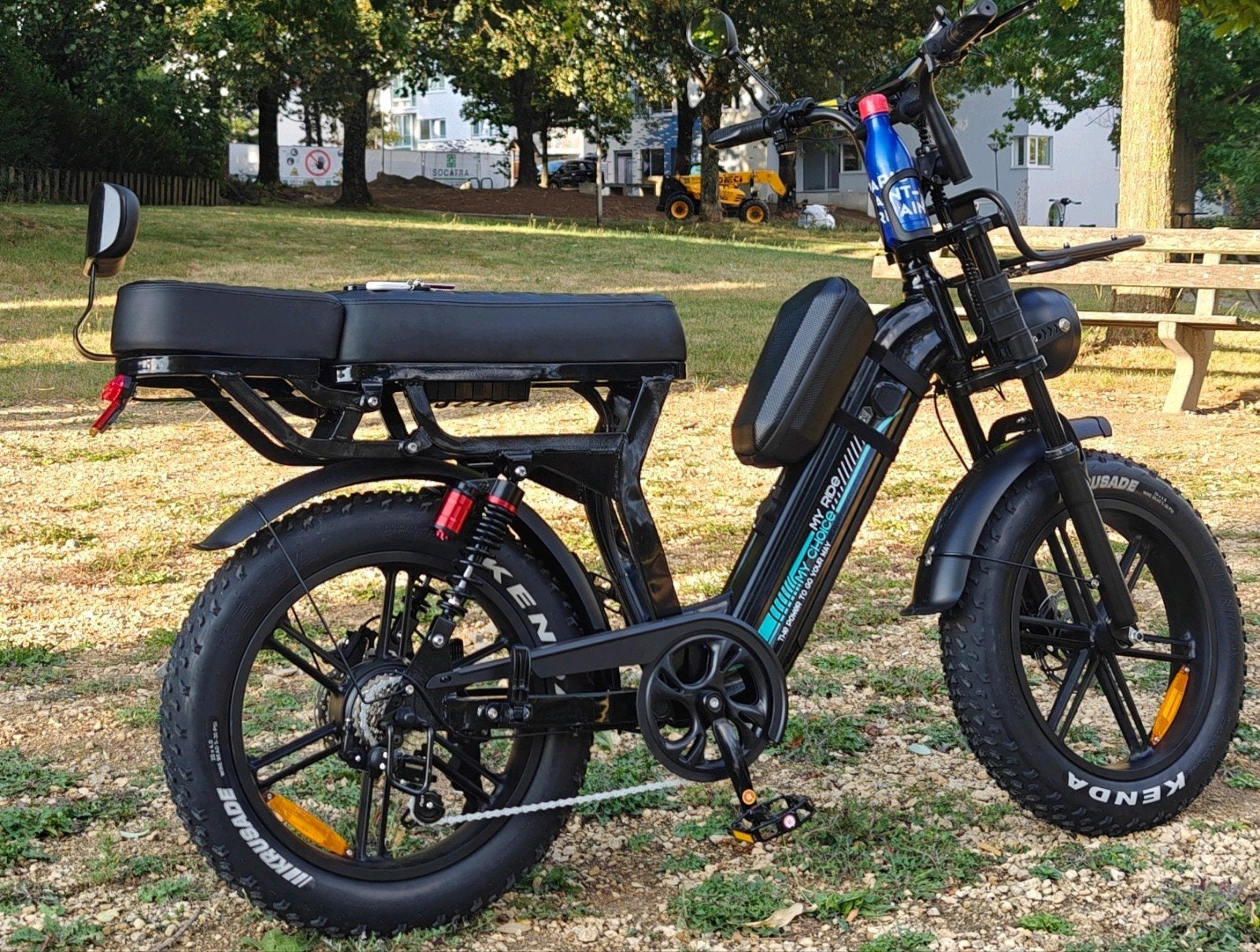 Fatbike X70 Ultra stadsfiets, Ophalen