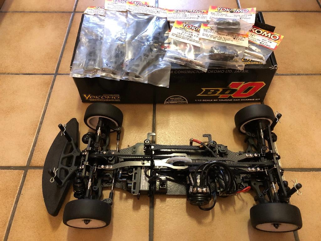 Yokomo BD10 LCG  ORCA Blinky Pro Brushless Speed ESC, motor, Enlèvement
