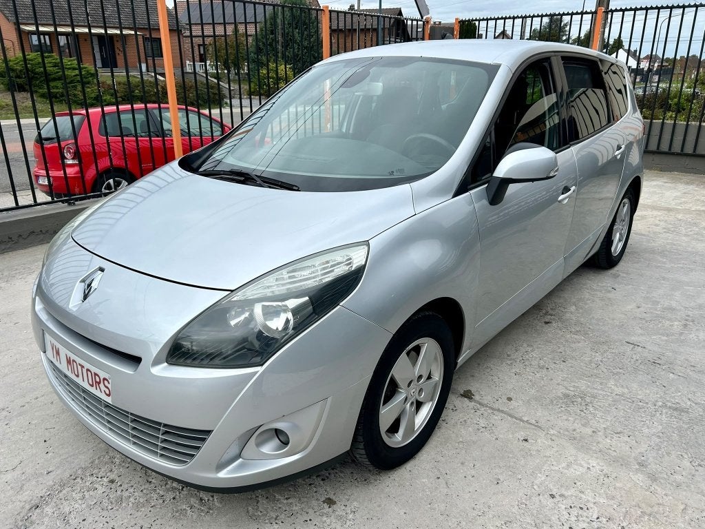 Renault Grand Scenic 2011 7pl 1500 dci ** 76.000km **, Voorwielaandrijving, Zwart, 4 cilinders, Verwarmde buitenspiegels