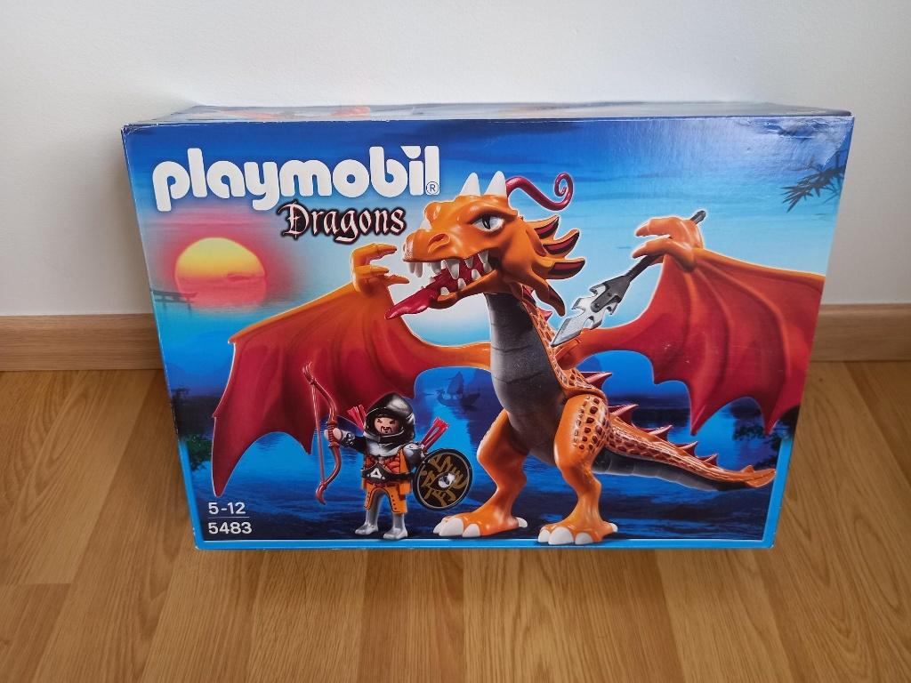 Playmobil 5483 (Gouden draak met soldaat), Kinderen en Baby's, Speelgoed | Playmobil, Ophalen of Verzenden, Zo goed als nieuw