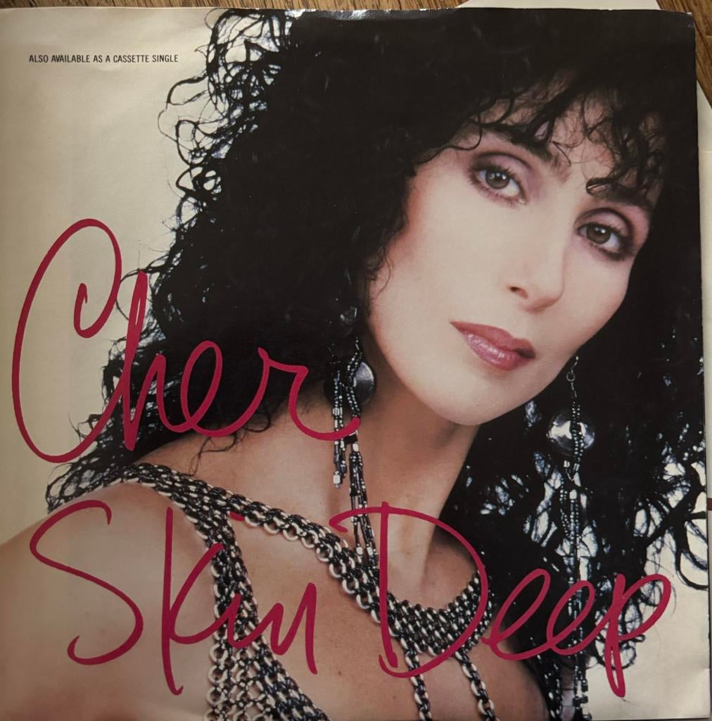 Cher - skin deep - perfection ( 7” vinyl ) 1987, Enlèvement ou Envoi, Comme neuf