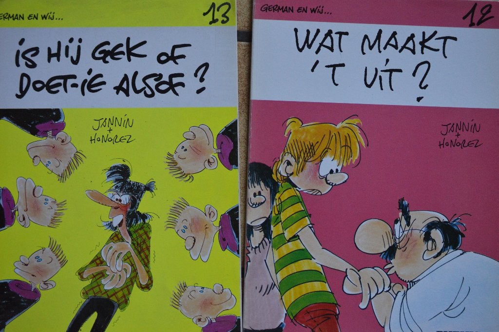 strips "german en wij", Boeken, Ophalen of Verzenden, Zo goed als nieuw, Frederic jeannin