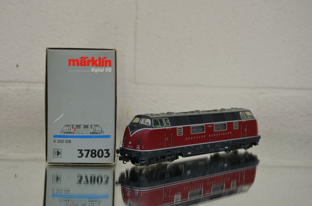 Marklin 37803-locomotief V 200 dB-digitaal of analoog, Ophalen of Verzenden, Gebruikt, Locomotief, Analoog