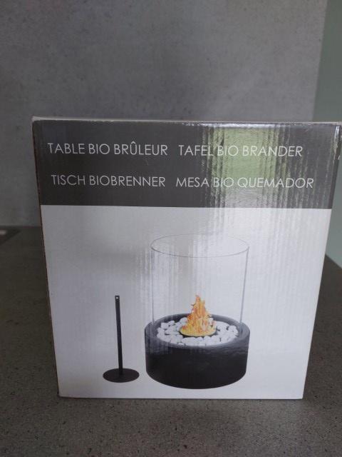 Tafel bio brander, Ophalen, Nieuw, Glas, Minder dan 50 cm