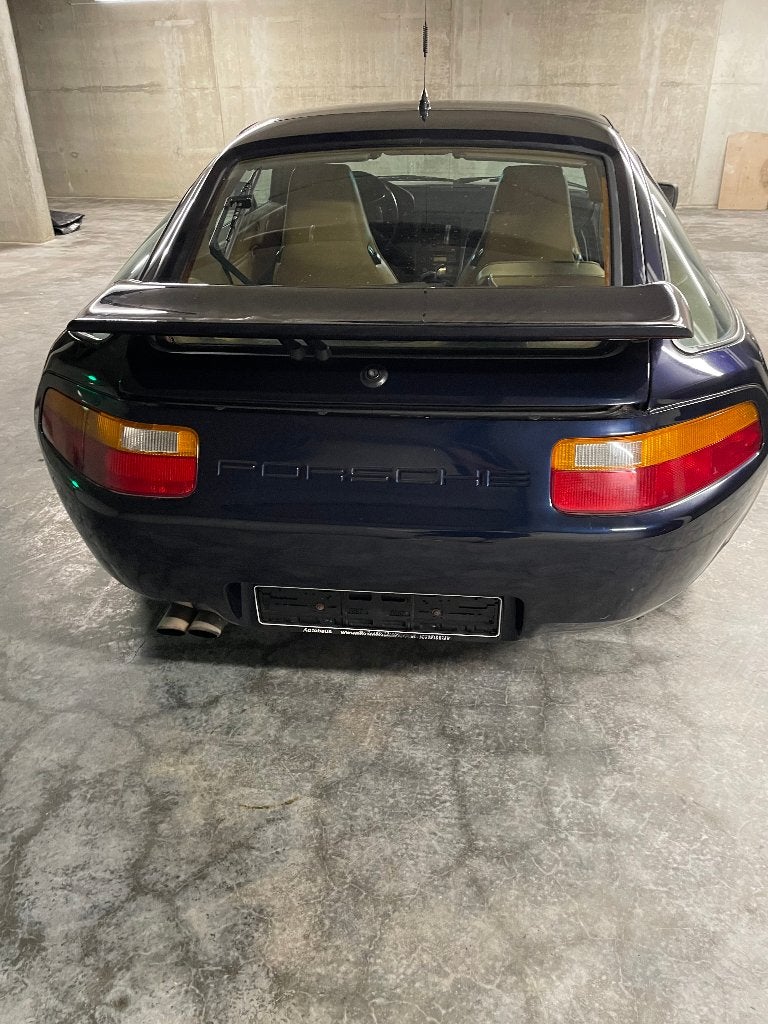 Porsche 928 S4, Auto's, Automaat, Beige, Blauw, Leder