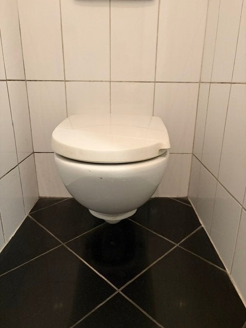 hangtoilet van Villeroy & Boch, Ophalen, Zo goed als nieuw, Steen, Toilet