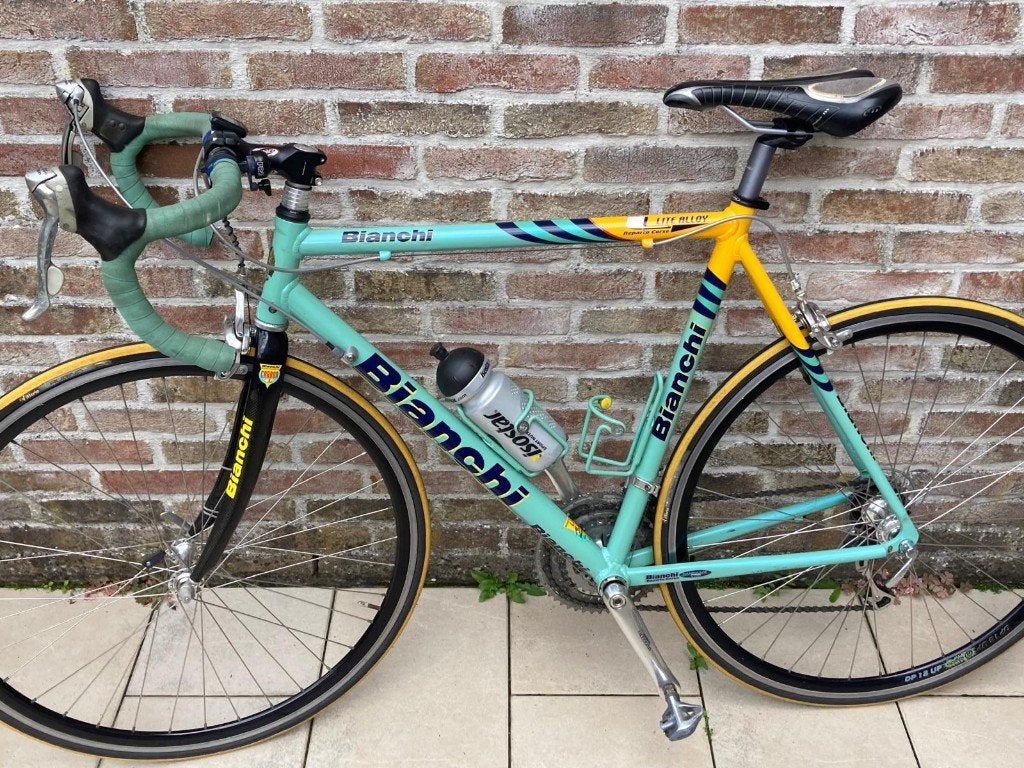 Te koop: Bianchi Reparto Corse racefiets, Fietsen en Brommers, 28 inch, Gebruikt, Aluminium, 57 tot 61 cm