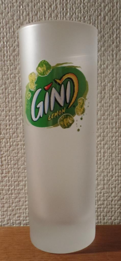 6 Gini glazen (hoge), Ophalen, Nieuw, Glas of Glazen, Overige merken