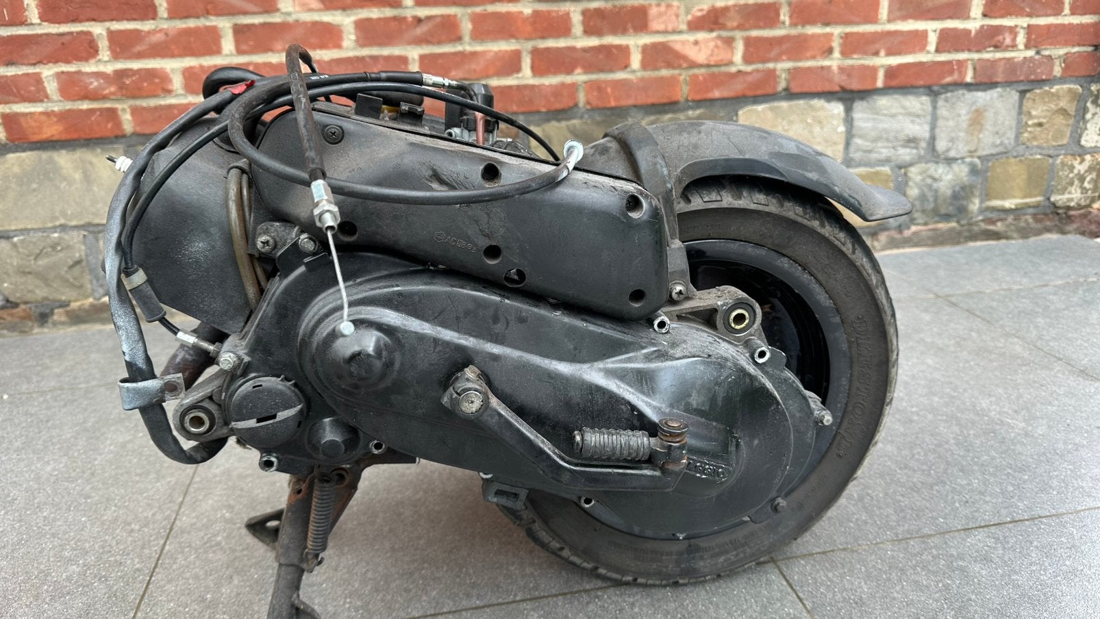 Piaggio Zip 50cc 2T compleet blok + kabelboom, Ophalen, Zo goed als nieuw, Blok, Piaggio