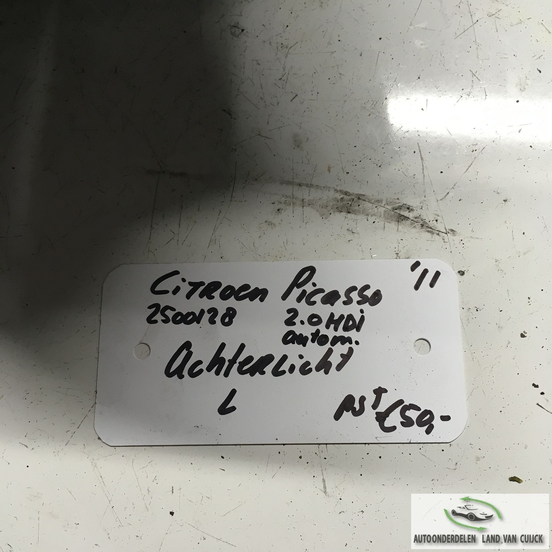 Citroën C4 Grand Picasso 2.0 HDI Automaat 2011 2500128 Achte, Gebruikt, -, -, Ophalen of Verzenden