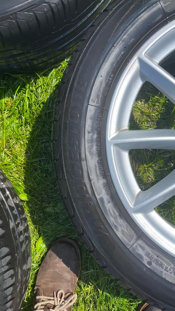225/55/17 set bmw, Ophalen, Zo goed als nieuw