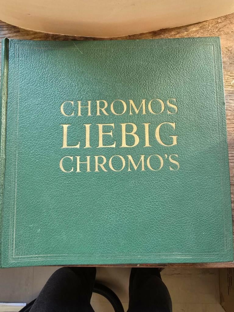 Chromos Liebig Chromos groene versie compleet, Ophalen of Verzenden, Zo goed als nieuw, Prent, Natuur