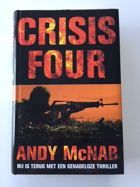 Boek / Crisis Four / Thriller, Ophalen of Verzenden, Zo goed als nieuw, Andy McNab