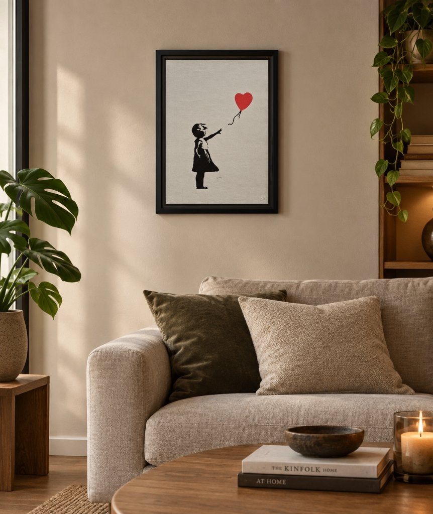 Banksy Lithografie offset 50x70 cm POW-editie, Ophalen of Verzenden, Lithografie