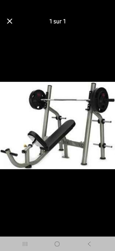 Banc incliné matrix  faire offres ou echange, Sport en Fitness, Ophalen