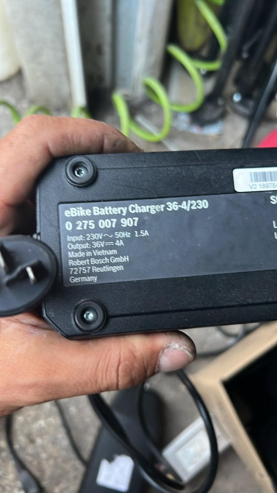 Oplader Bosch voor elektrische fiets, Ophalen, Zo goed als nieuw