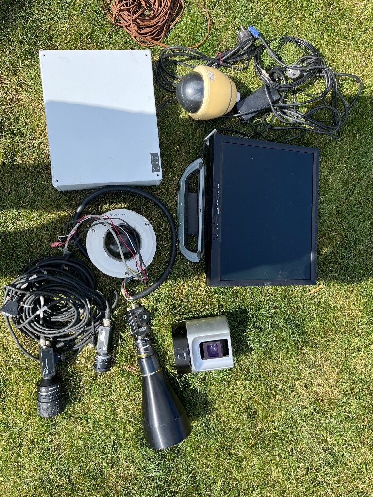 Cameragerief + lenzen + videosecurity, Enlèvement, Utilisé, Sigma