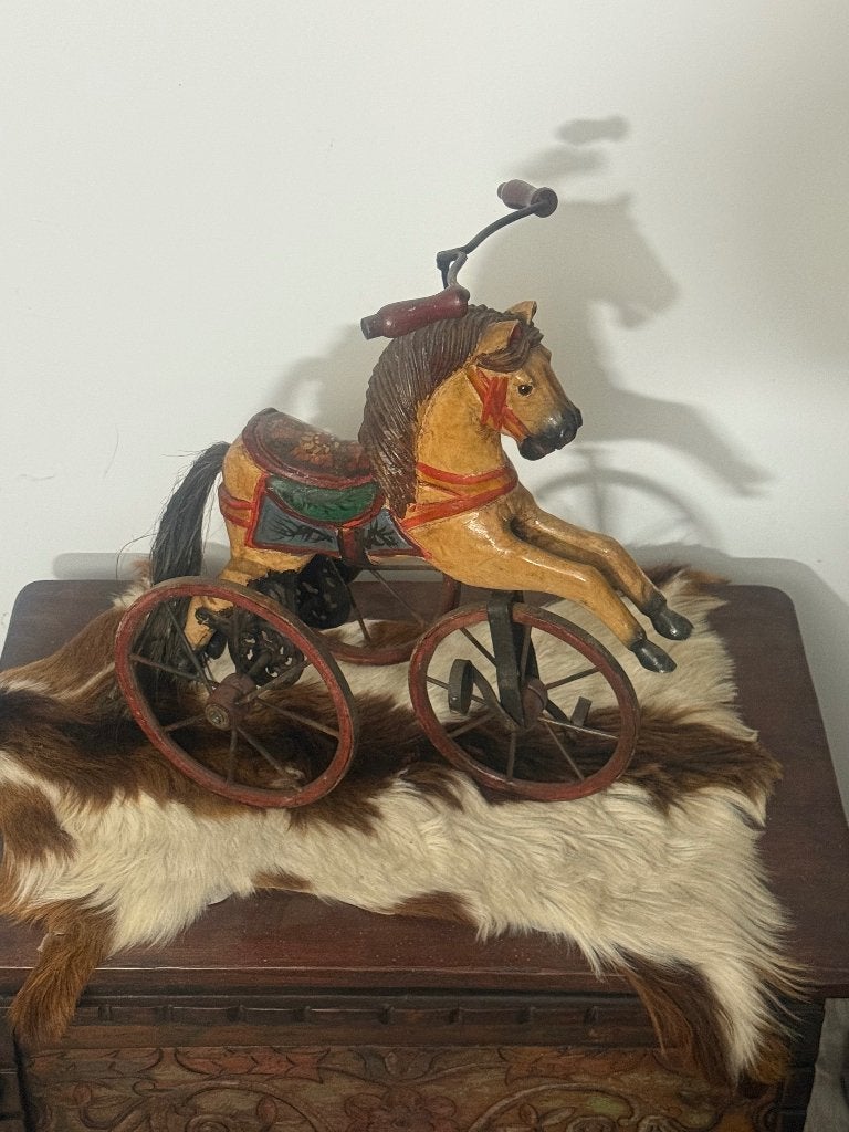 Decoratie driewieler, Ophalen