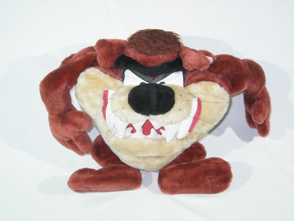 Tasmanian Devil "Taz" Plush – Looney Tunes – Play By Play, Ophalen of Verzenden, Gebruikt, Overige typen