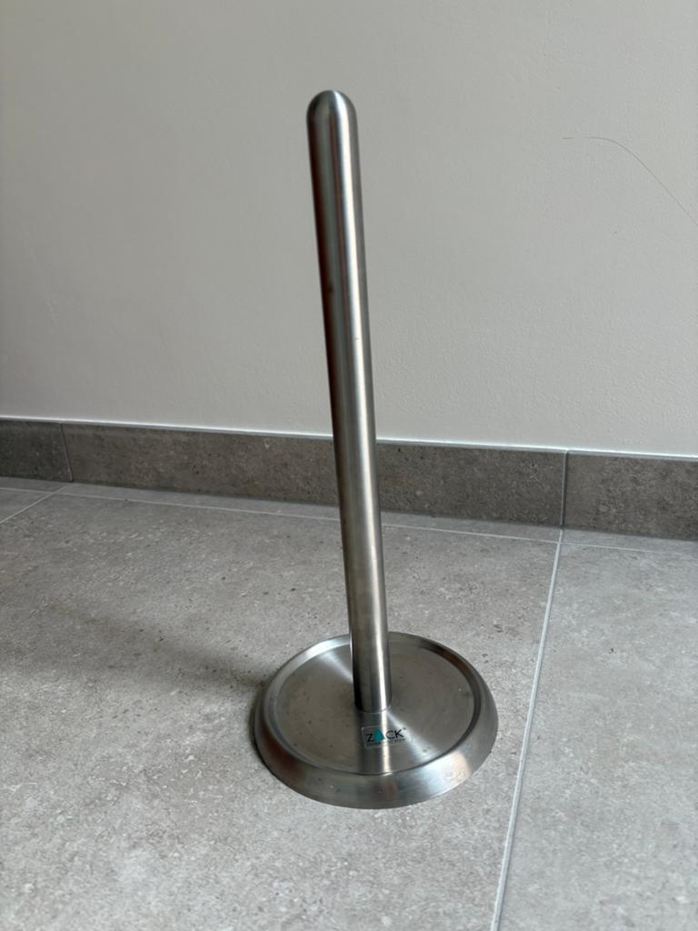 Wc-rolhouder inox merk Zack, Huis en Inrichting, Ophalen, Zo goed als nieuw
