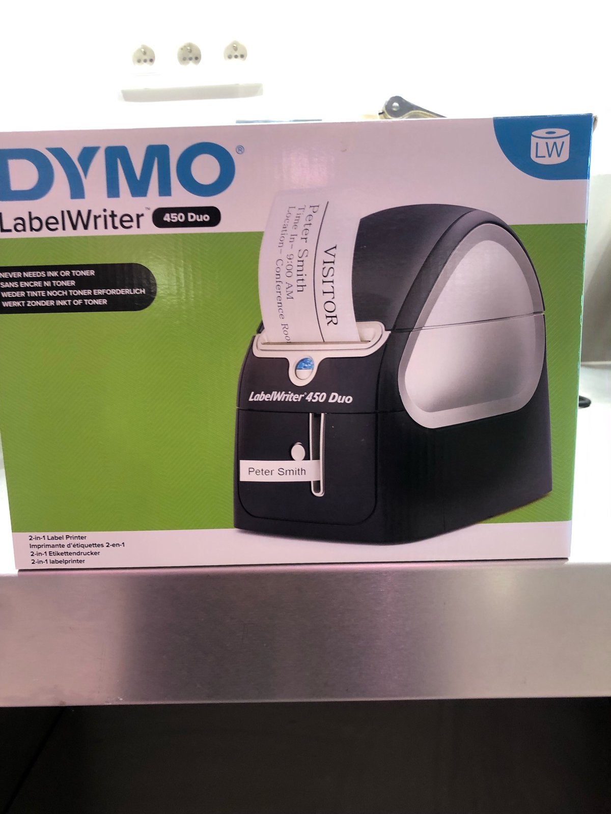 Dymo labelprinter 450 DUO, Ophalen, Gebruikt