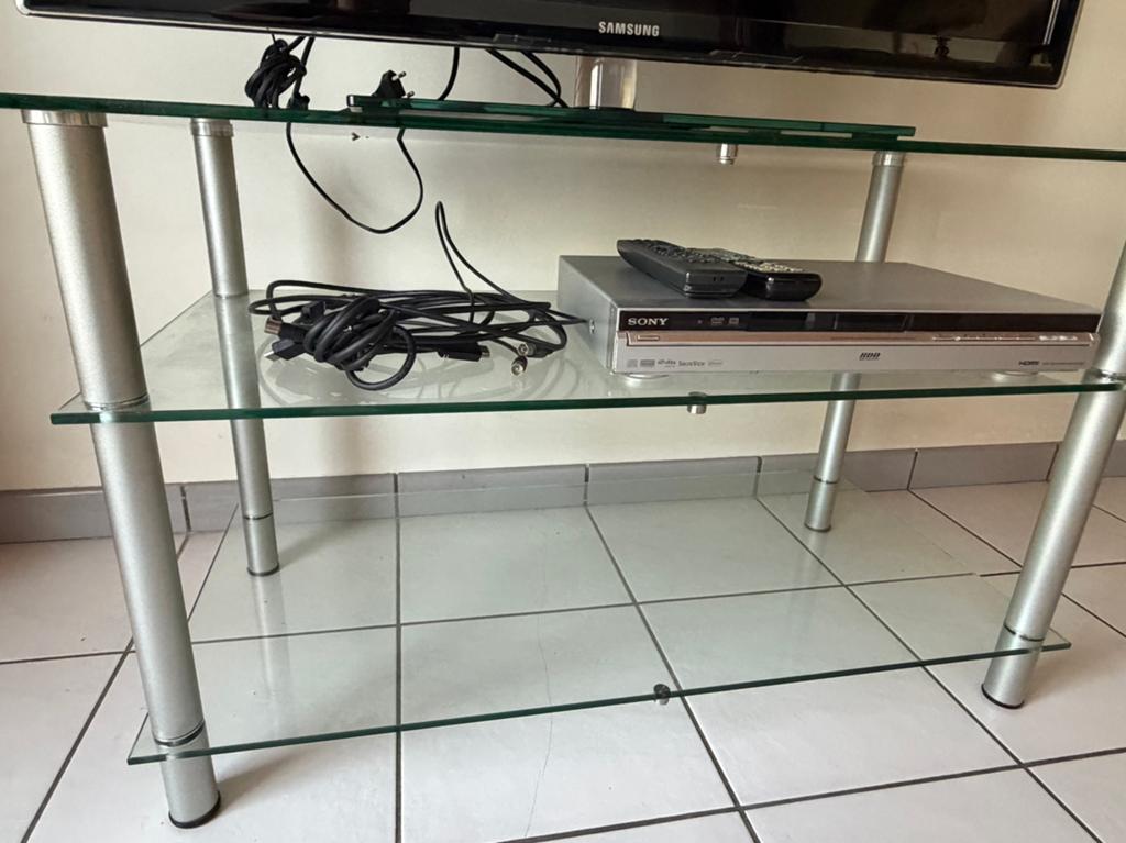 Glazen tv kast, Ophalen, Zo goed als nieuw