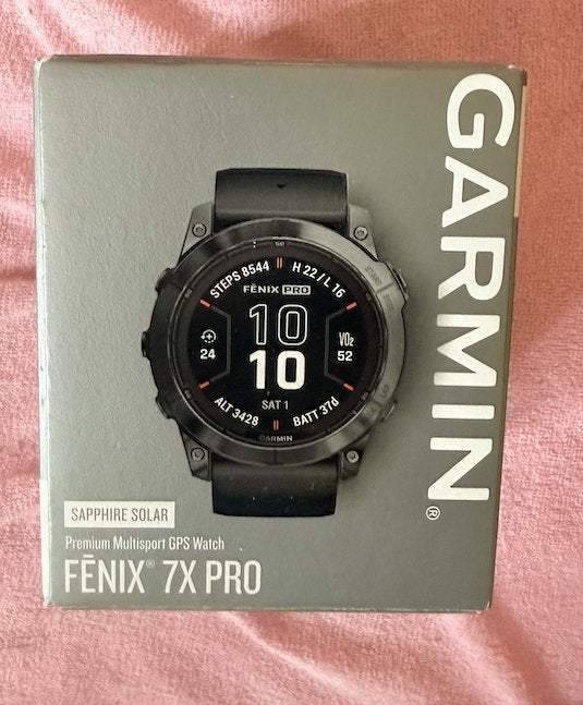 Garmin Fenix ​​7X Pro Sapphire Solar Multisport GPS Watch, Garmin, Utilisé, Noir, Envoi