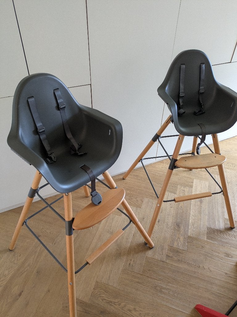 2 verstelbare kinderstoelen, Ophalen, Gebruikt, Overige typen, Gordel(s)