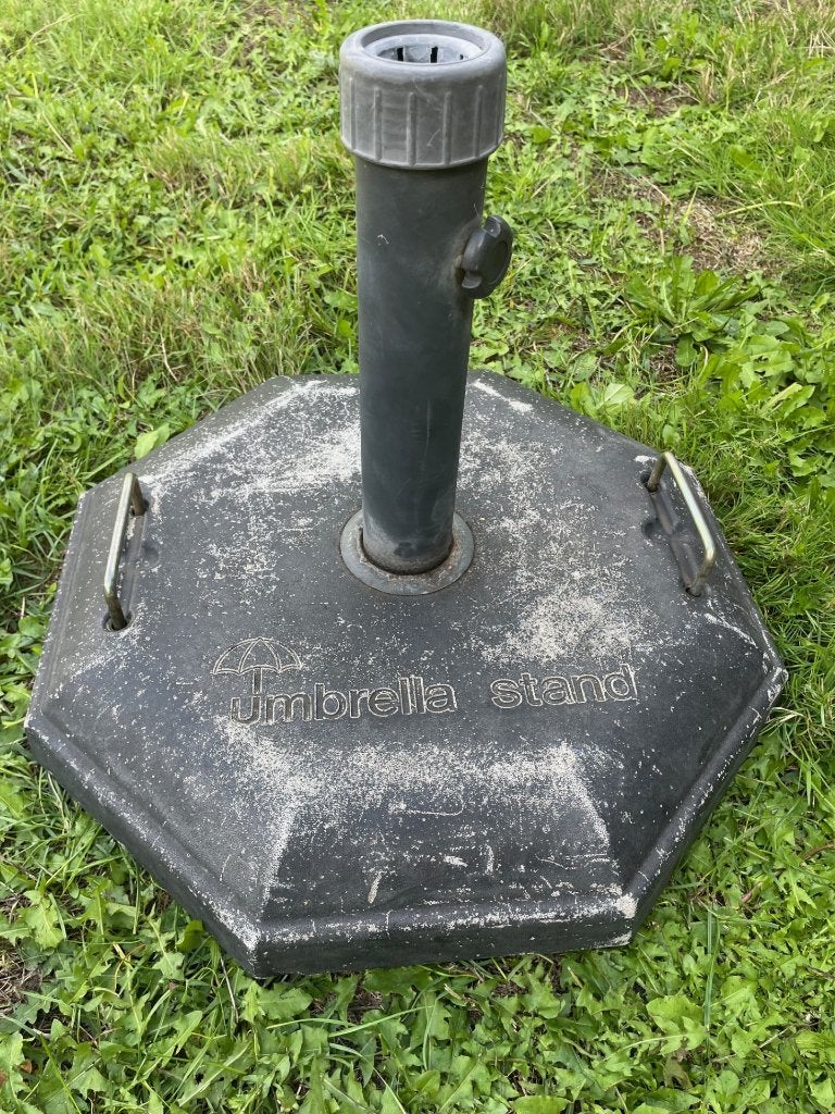 parasol voet, Ophalen, Gebruikt, Minder dan 1 meter, Parasolvoet