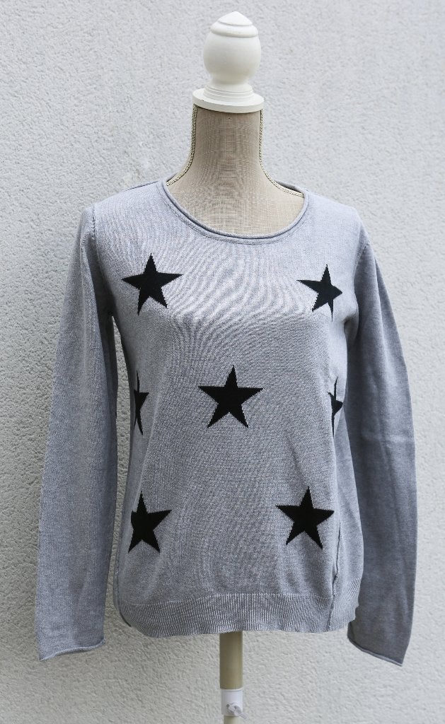 Bel&Bo L-XL grijze trui, Kleding | Dames, Truien en Vesten, Maat 38/40 (M), Bel&Bo, Ophalen of Verzenden, Grijs
