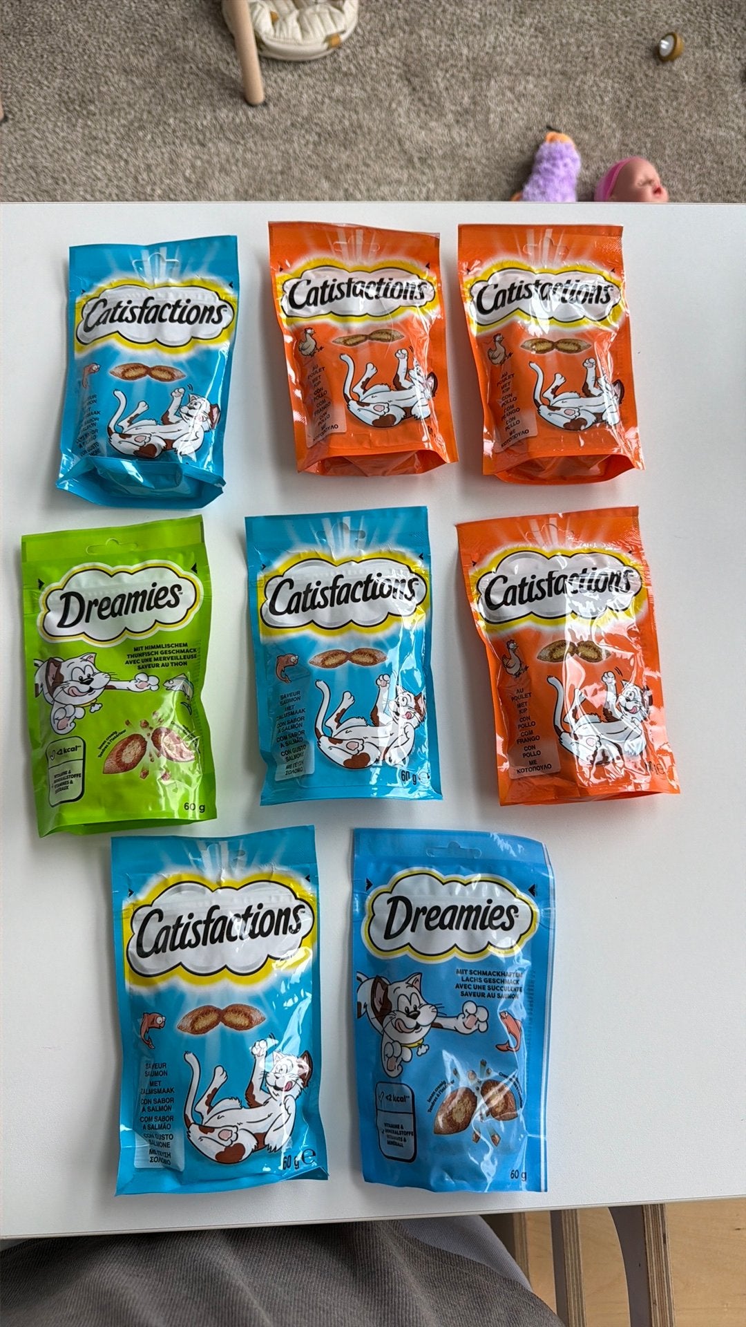 8 zakjes Catisfaction, Dieren en Toebehoren, Dierenvoeding, Ophalen of Verzenden, Kat