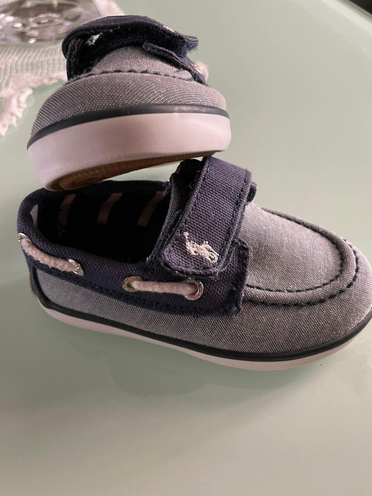Chaussure Ralp lauren, Enfants & Bébés, Vêtements de bébé | Chaussures & Chaussettes, Enlèvement ou Envoi, Comme neuf