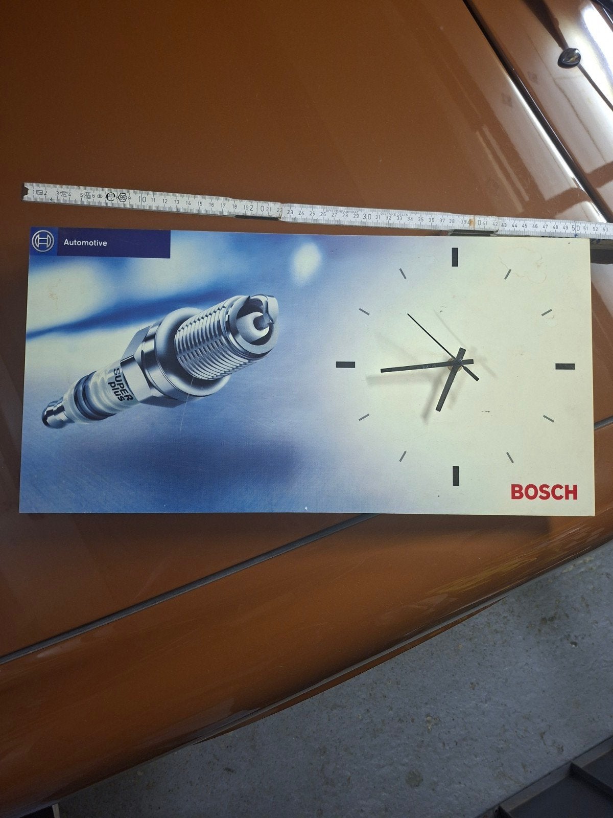 horloge publicitaire bougie Bosch, Enlèvement ou Envoi