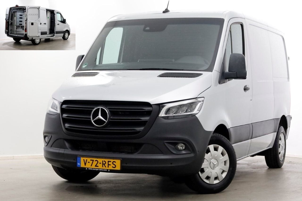 Mercedes-Benz Sprinter 314 CDI 143pk 9G Automaat L1H1 LED/AC, Auto's, Automaat, Cruise Control, Mercedes-Benz, Bedrijf