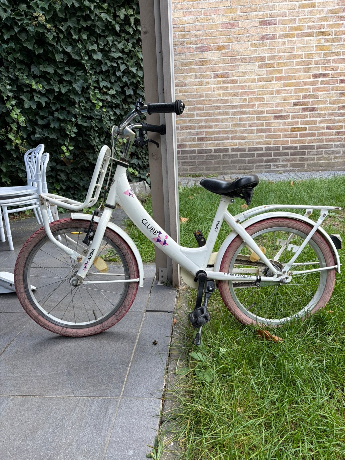 Fiets meisjes 5 tot 8 jaar, Fietsen en Brommers, Ophalen, Gebruikt, 20 inch, Handrem