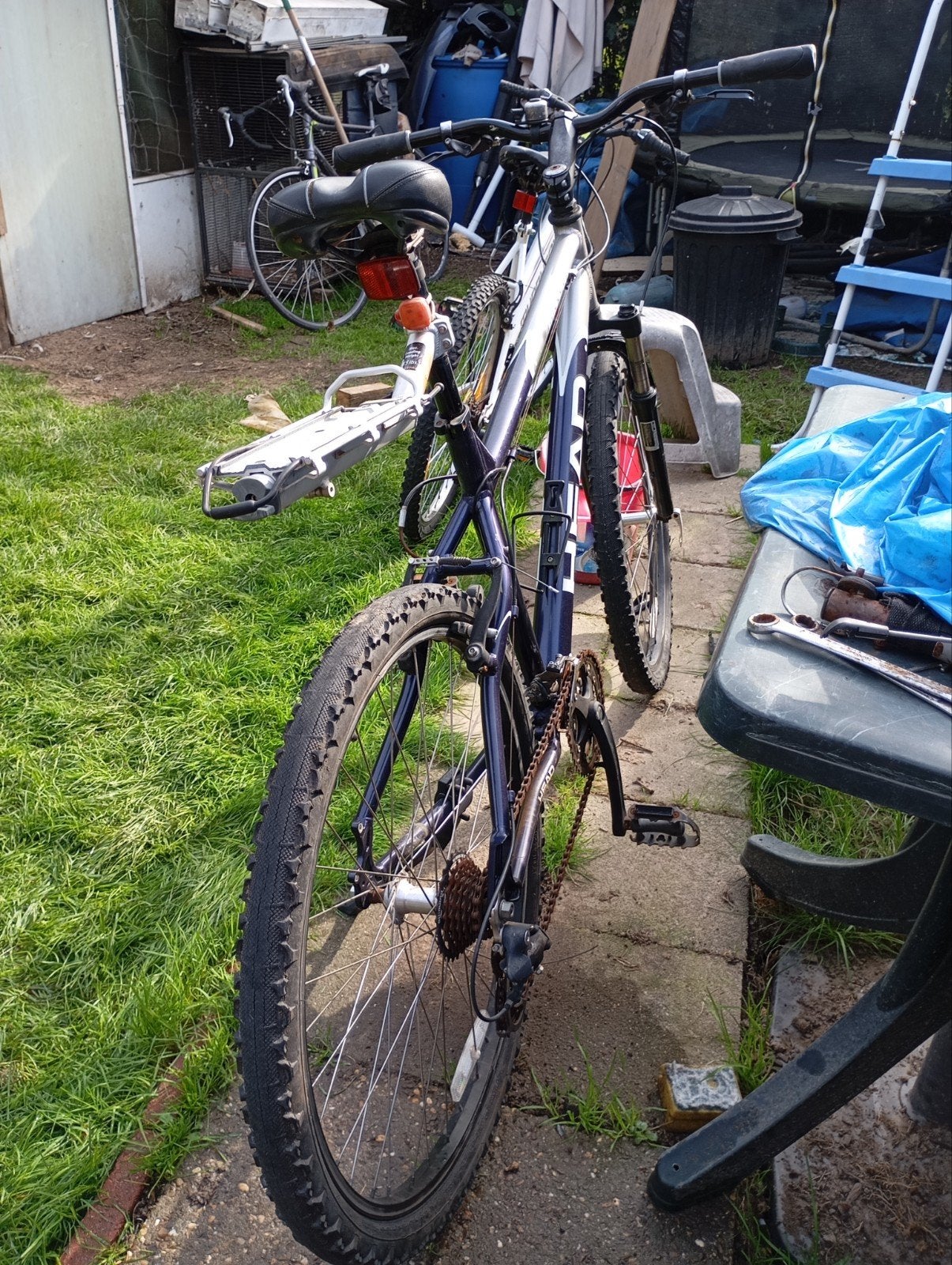 fiets in zeer goeie staat, Ophalen
