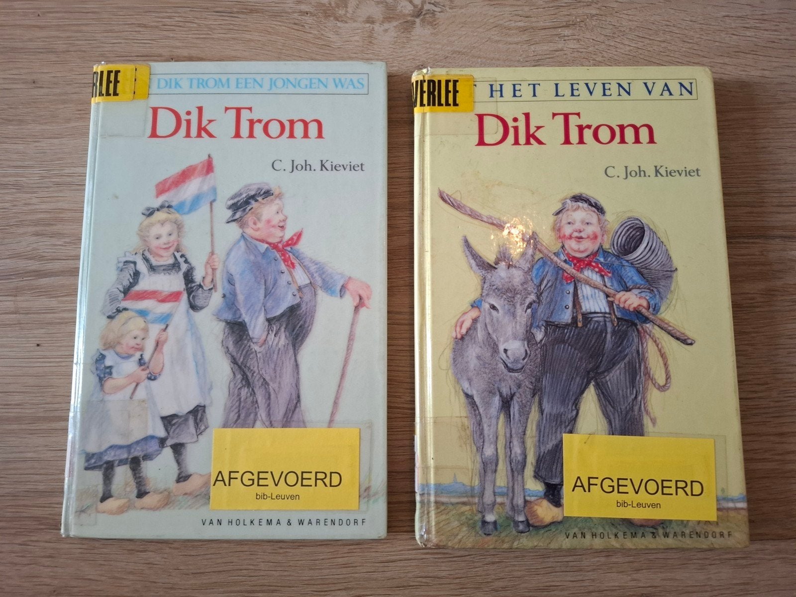 dik trom, Ophalen